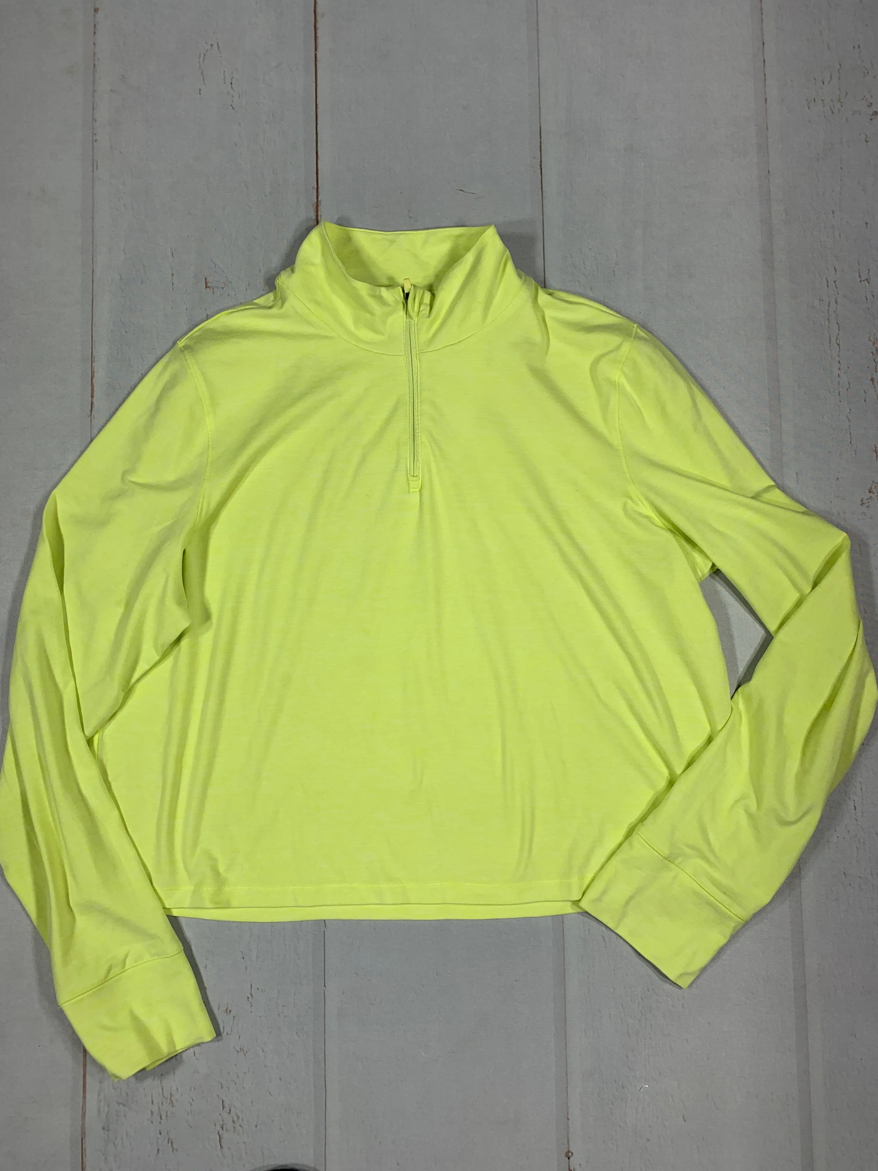 90 Degree Cropped Zip-Up size Large
