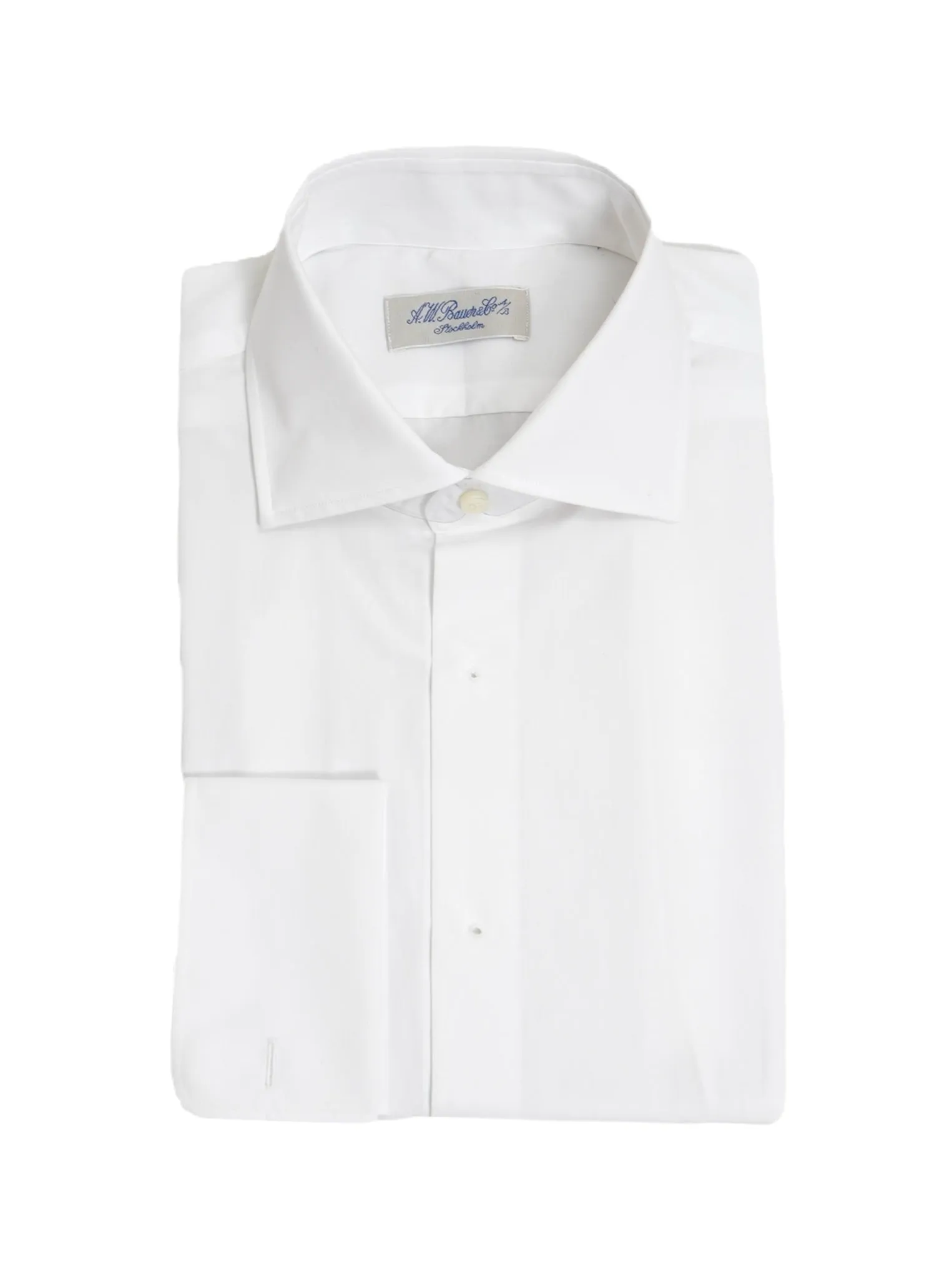 A.W. Bauer - Crisp White Evening Shirt 40