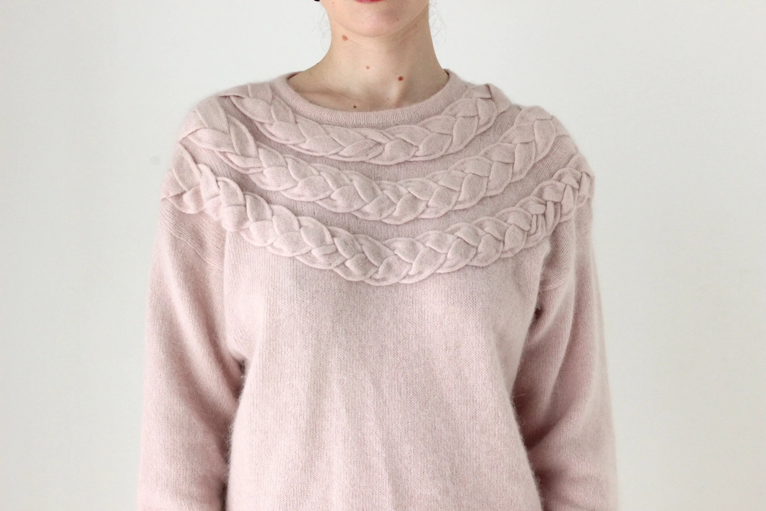 BALLETCORE 80s Soft Angora / Lambswool Sweater