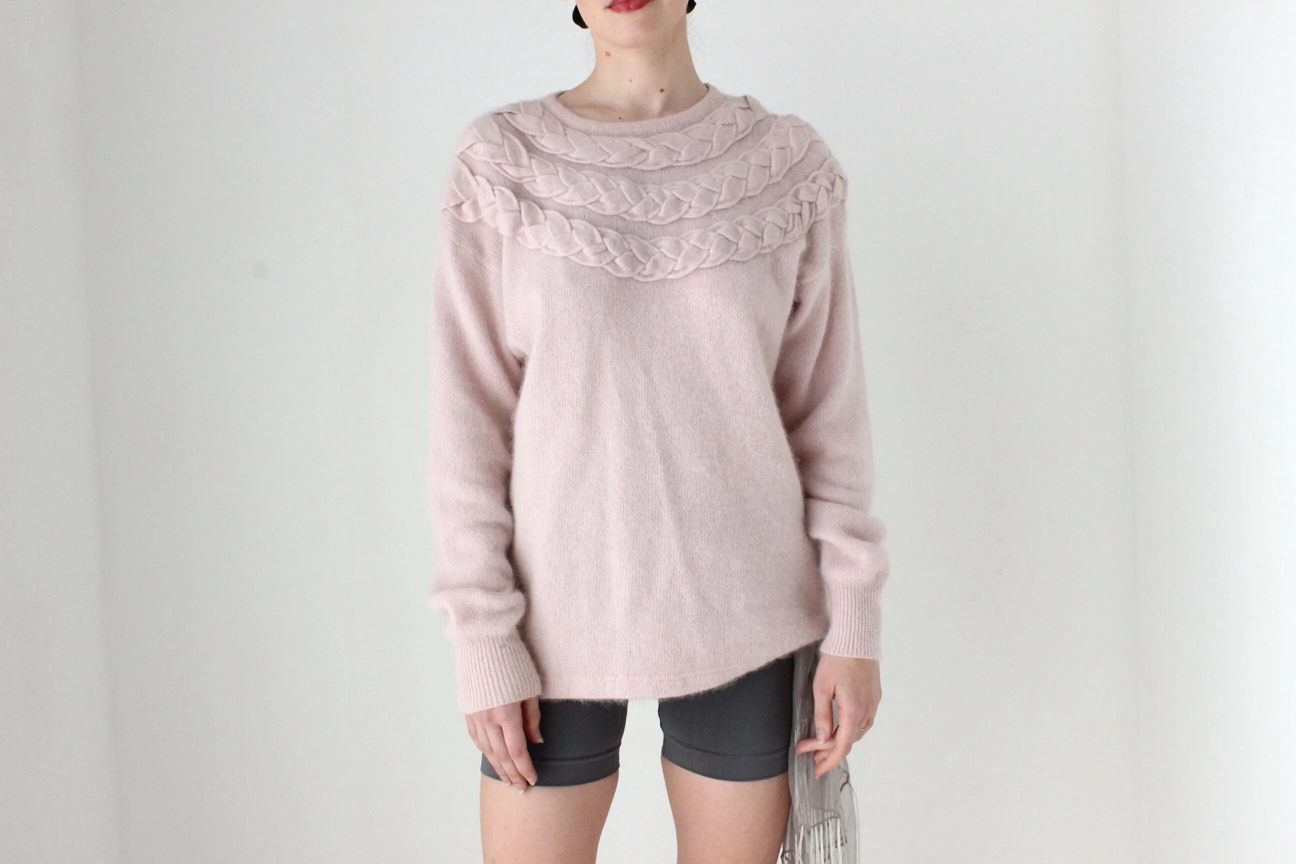 BALLETCORE 80s Soft Angora / Lambswool Sweater