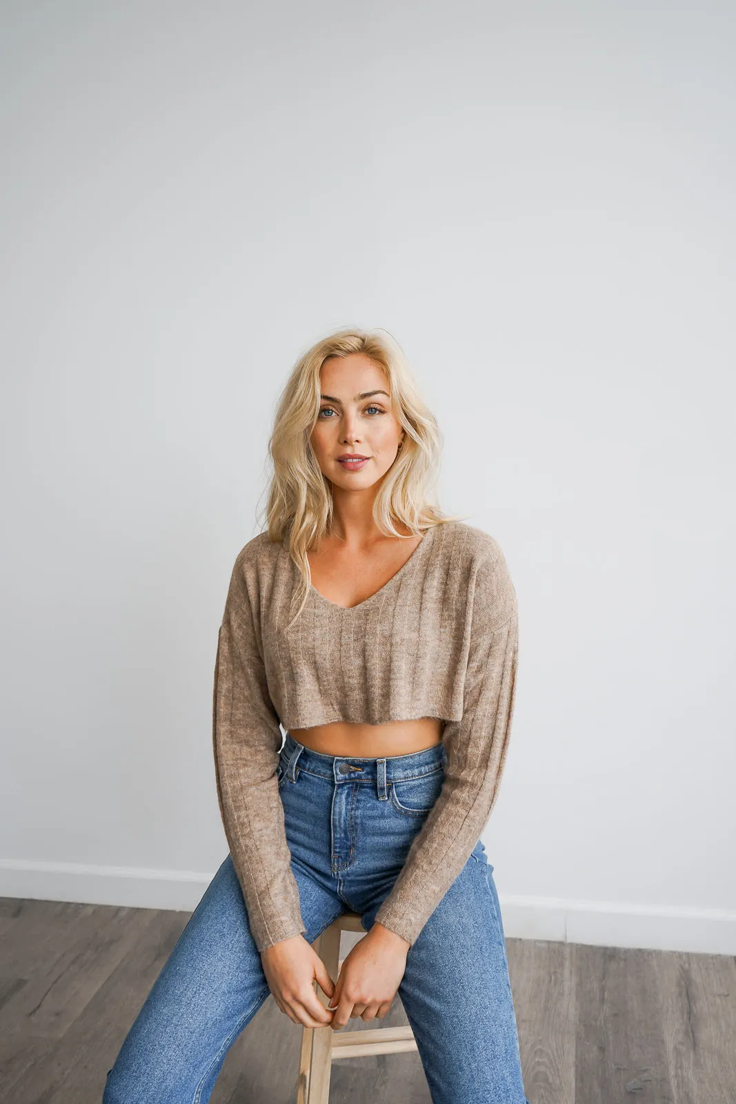 Brittany Cropped Sweater