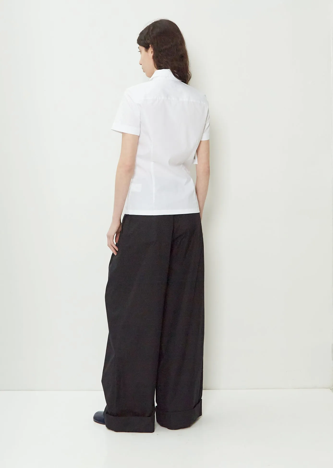 Cloudy Cotton Shirt — White