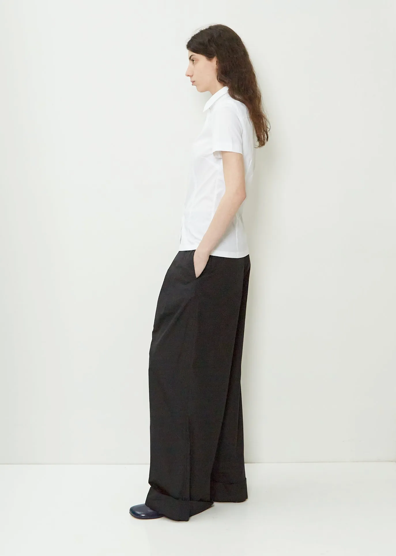 Cloudy Cotton Shirt — White