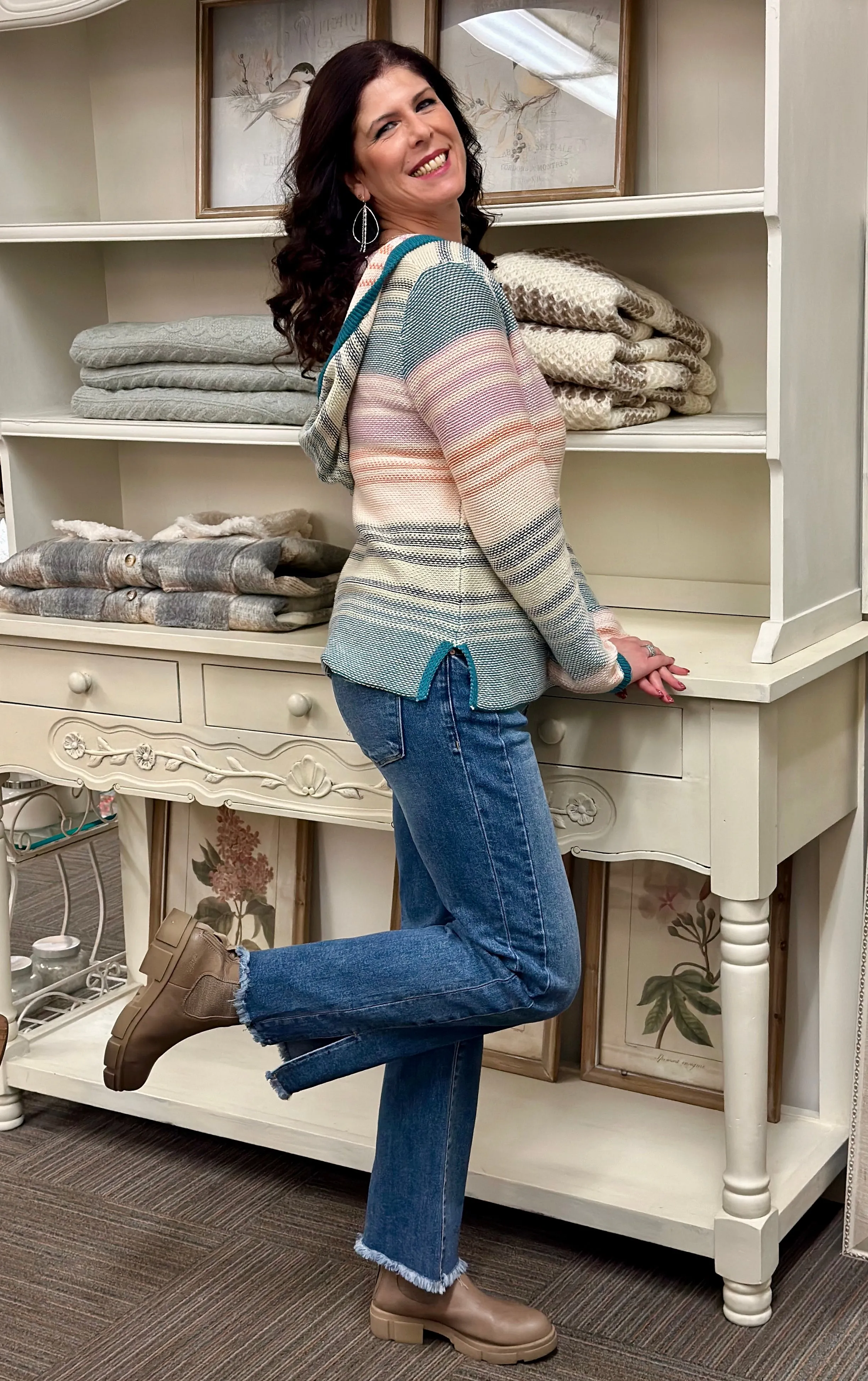 Coastal Cozy Hoodie Sweater
