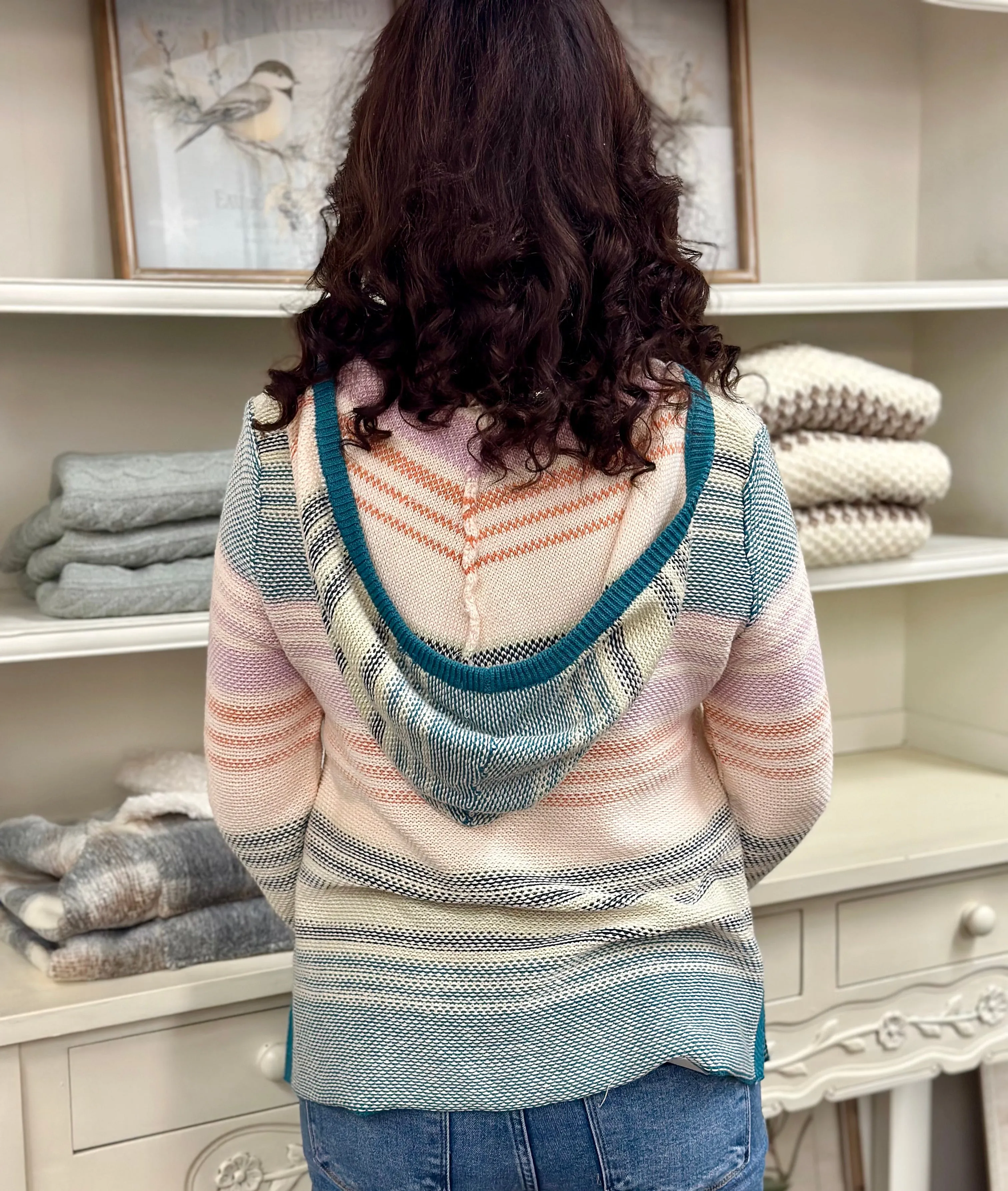 Coastal Cozy Hoodie Sweater
