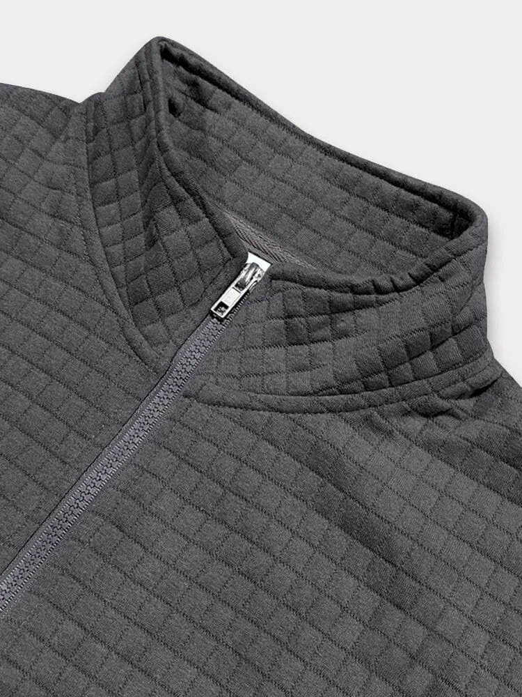 Comfy Soft Grid Texture Top