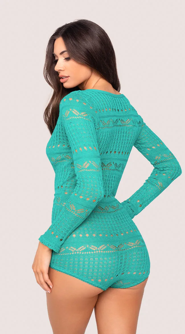 Cozy Sweater Romper