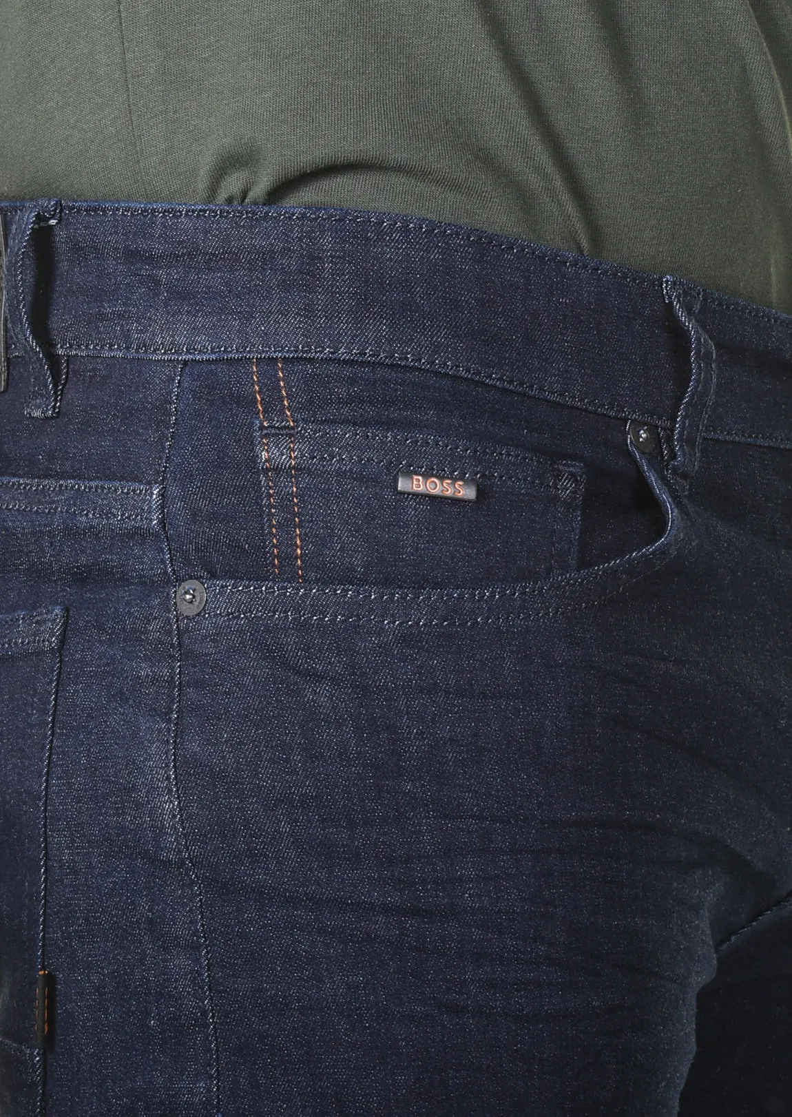 Delaware Slim Fit Stretch Jeans 409 Navy