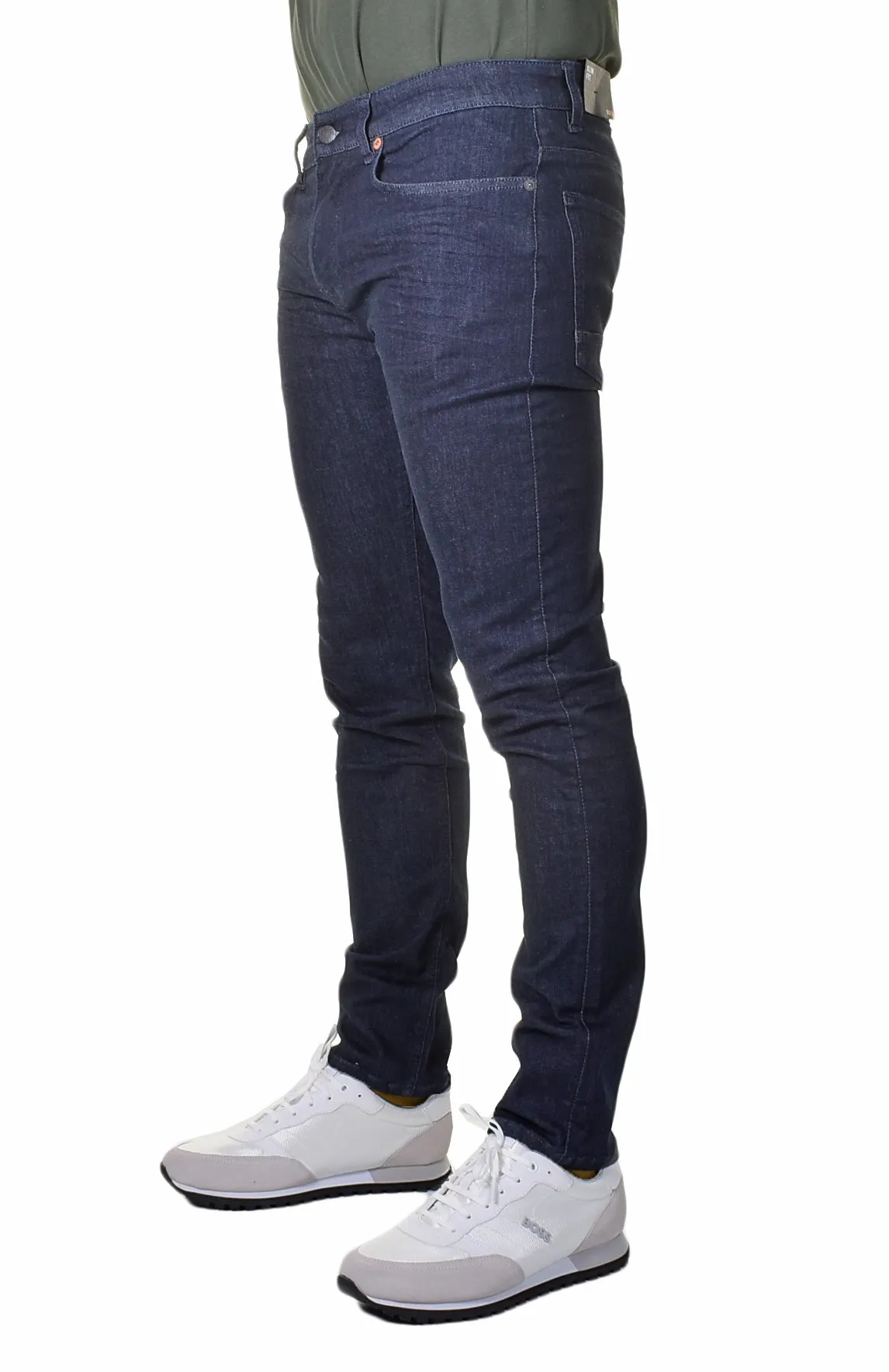 Delaware Slim Fit Stretch Jeans 409 Navy