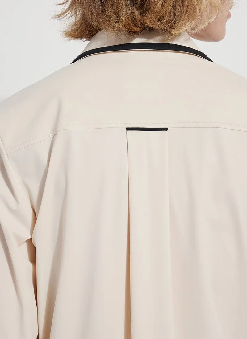 Diana Shirt w Contrast Trim