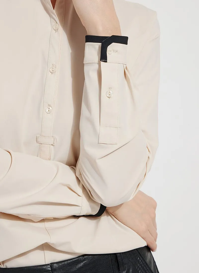 Diana Shirt w Contrast Trim