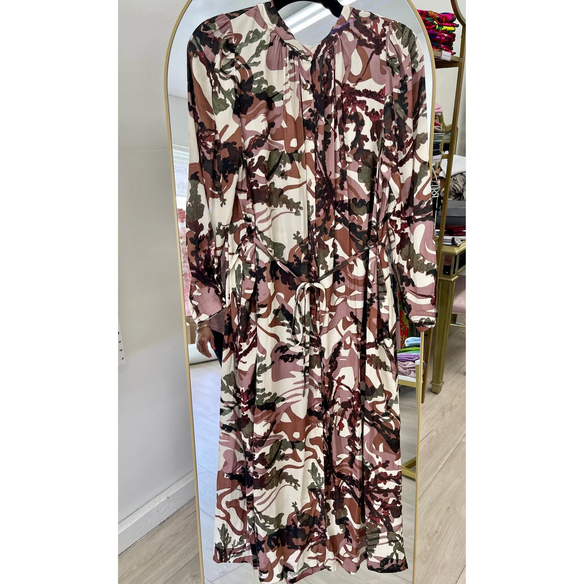 Easy Breezy Print Midi Dress