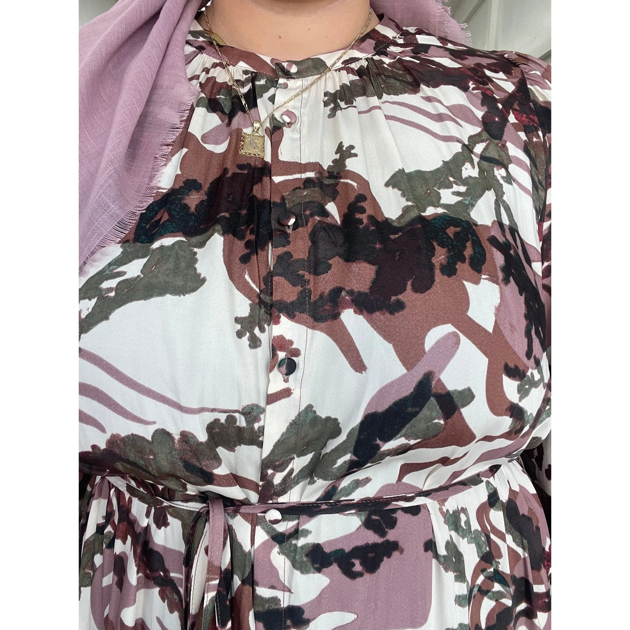 Easy Breezy Print Midi Dress