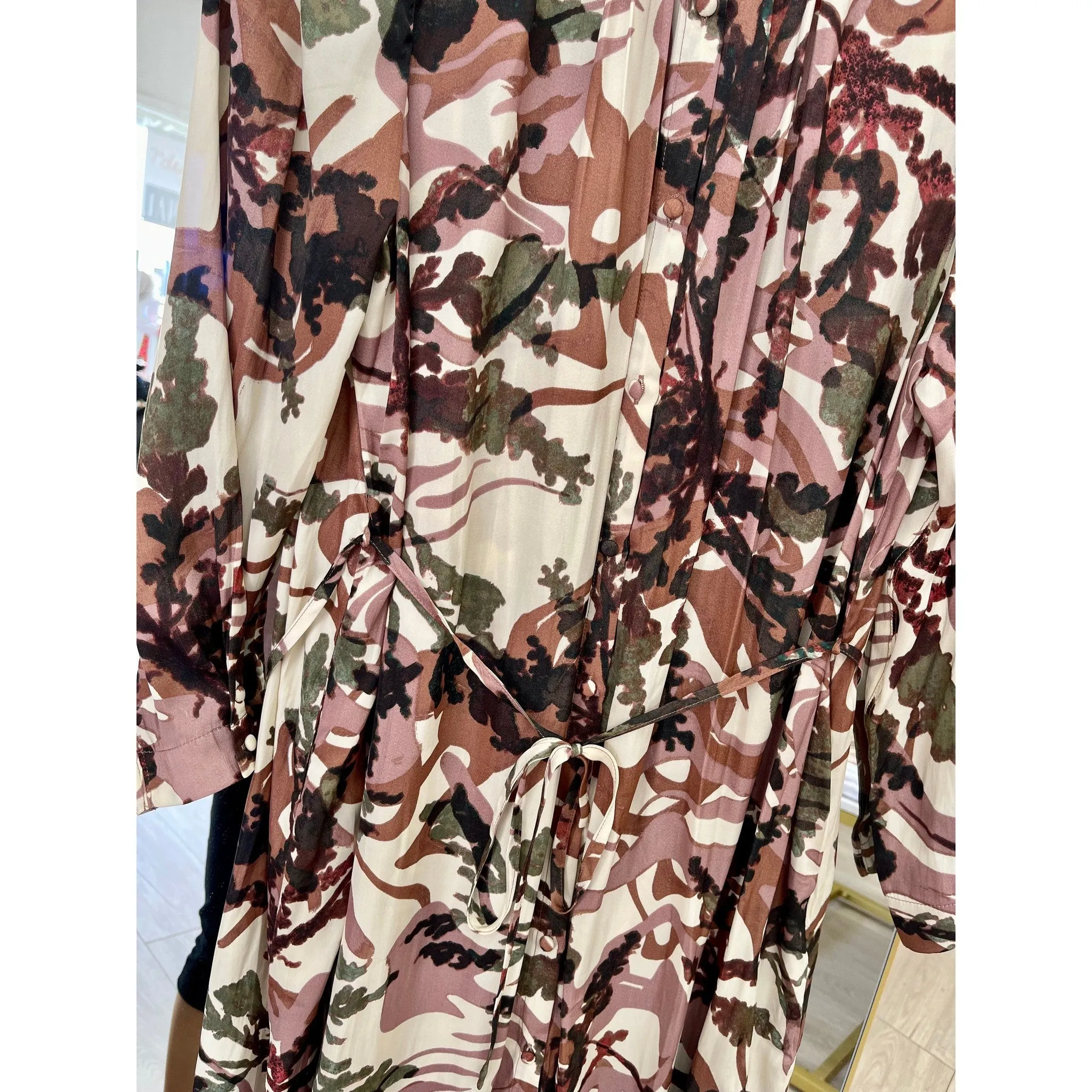 Easy Breezy Print Midi Dress