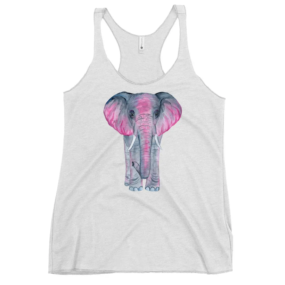 Elephant graphic print tanks for Ladies wear
