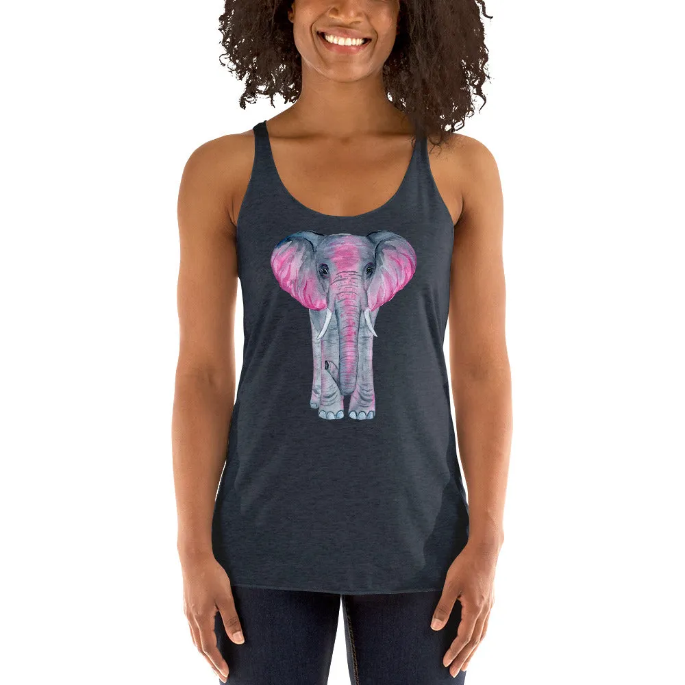 Elephant graphic print tanks for Ladies wear
