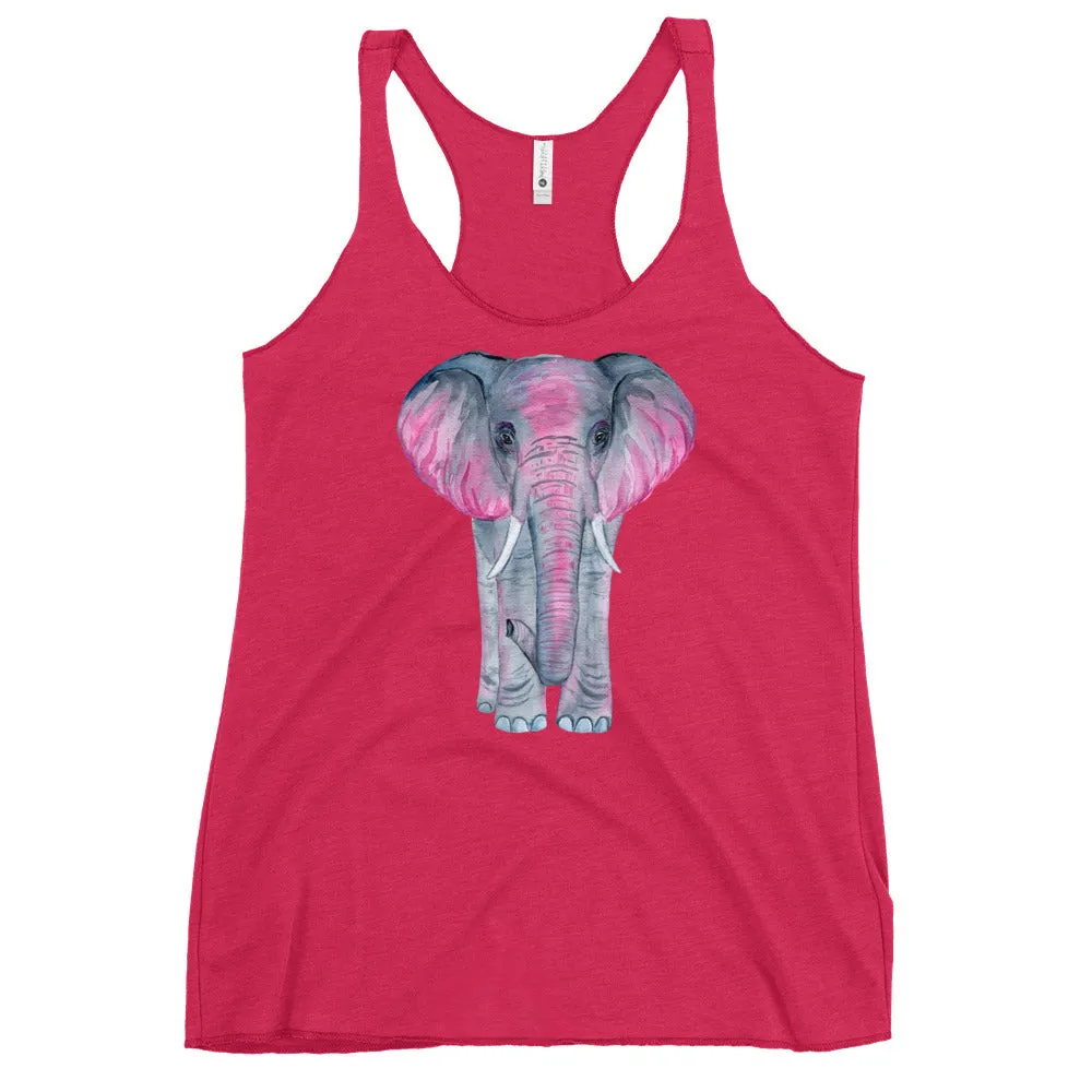 Elephant graphic print tanks for Ladies wear