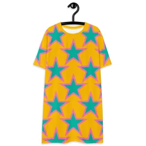 ELLIE STAR yellow - T-shirt dress