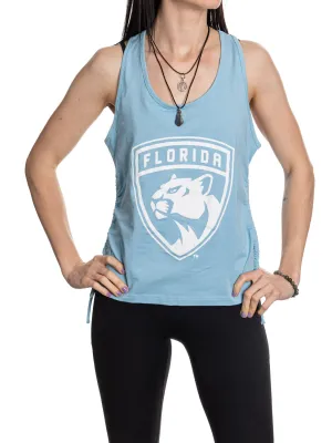 Florida Panthers Women's Adjustable Jersey Knit Tank Top