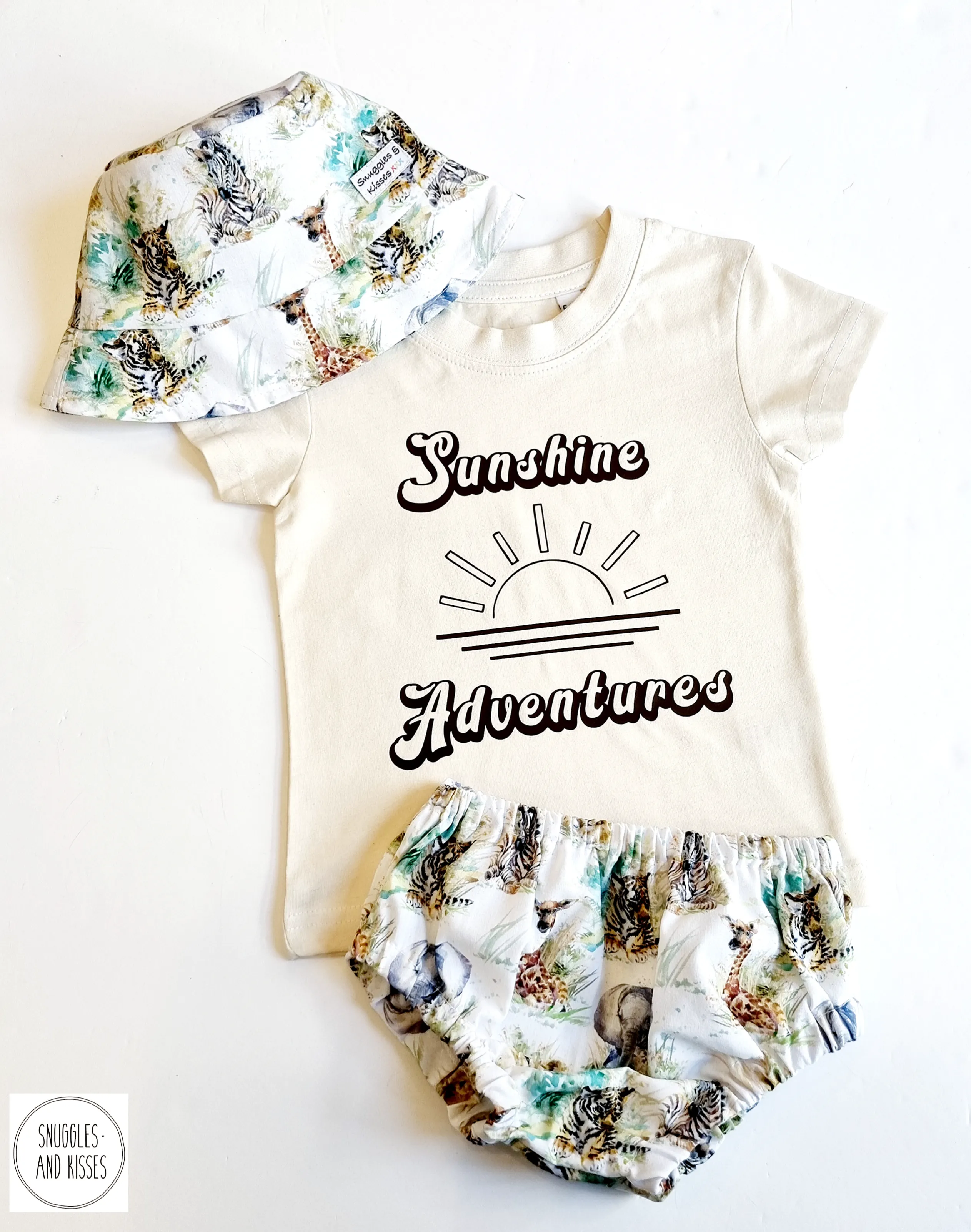 Kids Retro 'Sunshine Adventures' T-Shirt