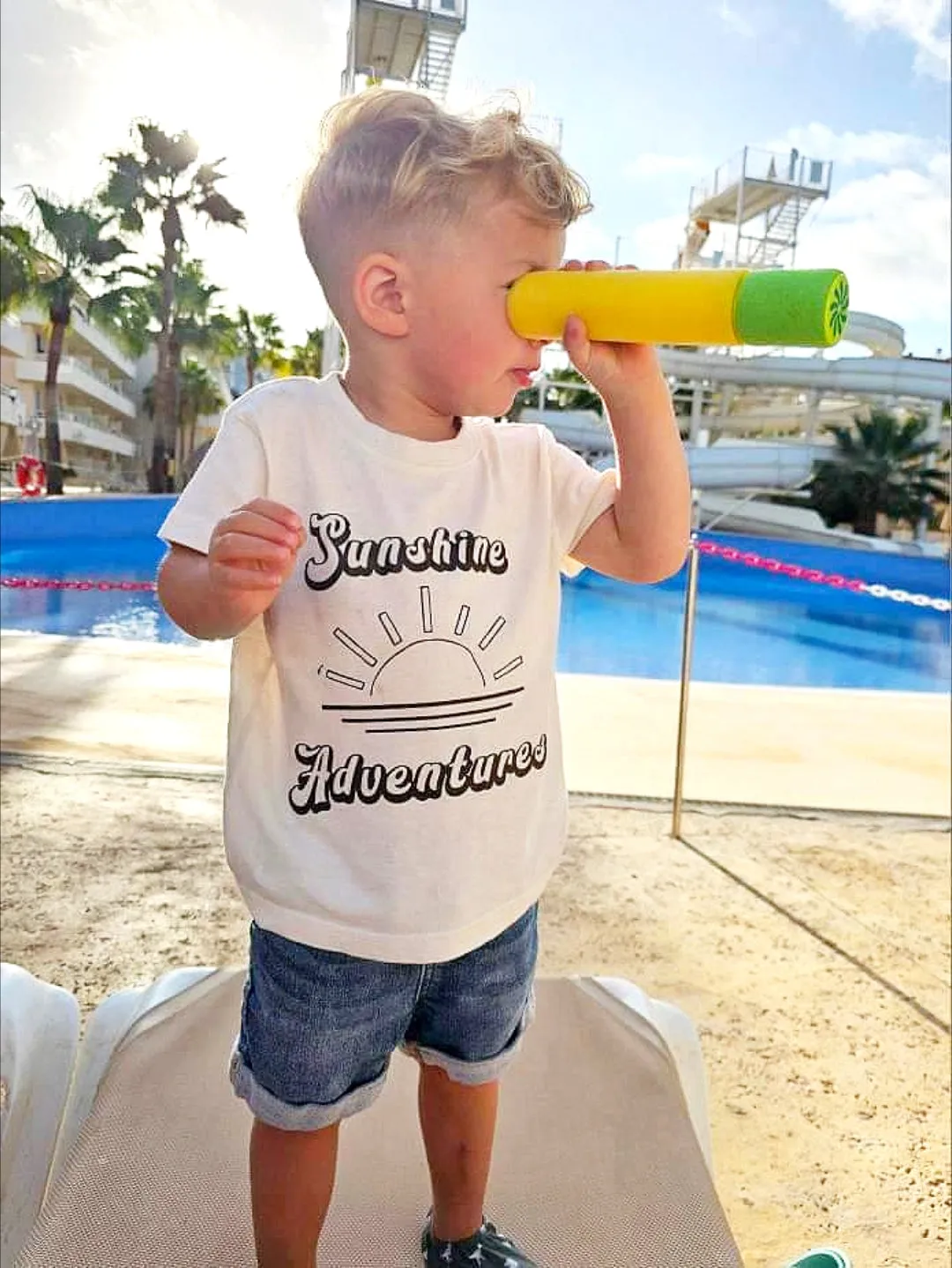 Kids Retro 'Sunshine Adventures' T-Shirt