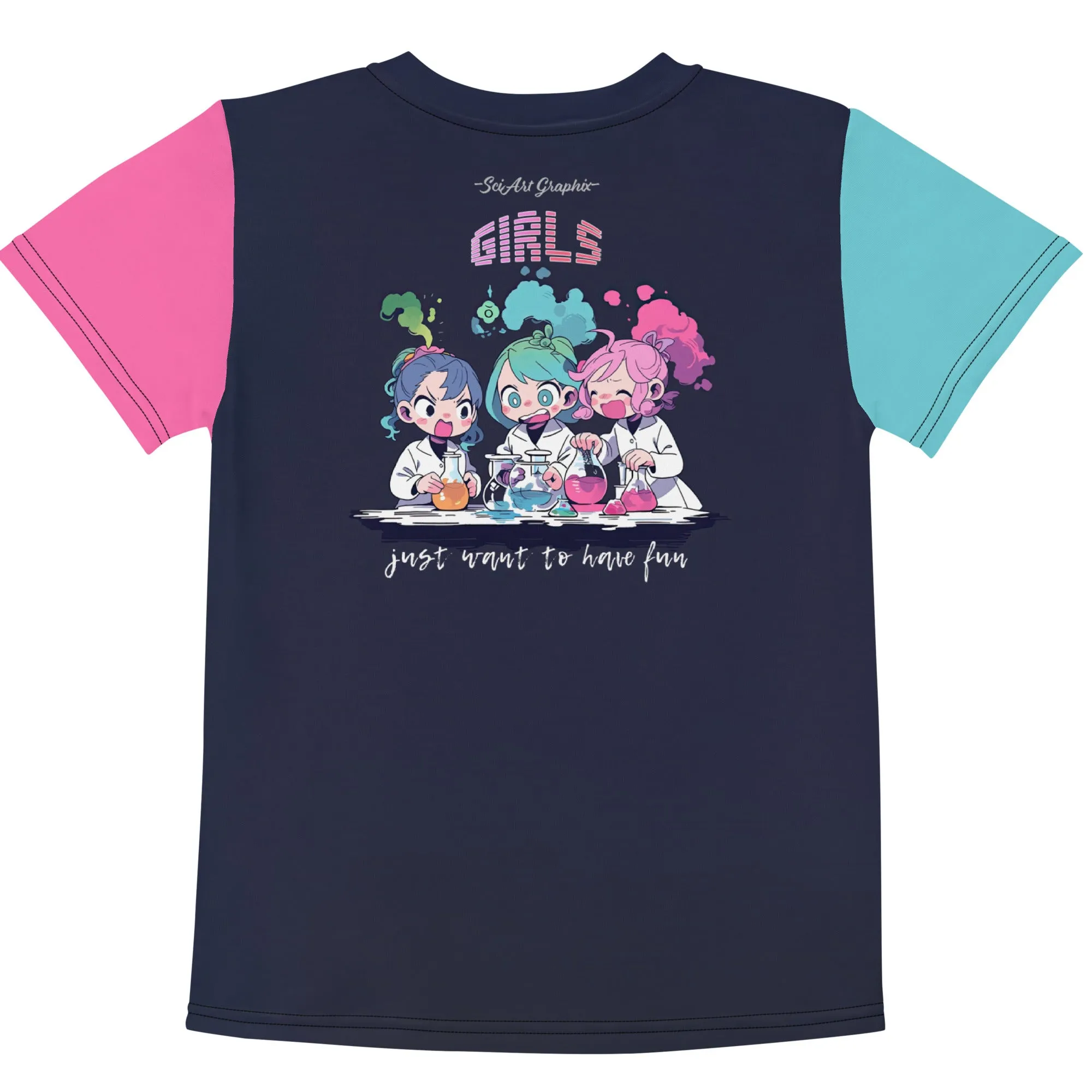 Kids T-Shirt Girls Just Want to Have Fun