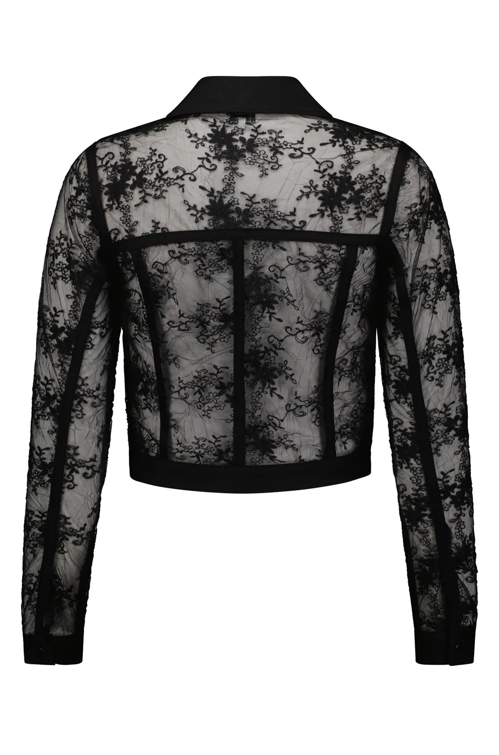 Lemon Tree Design Sally-Ann Lace Jacket - Black
