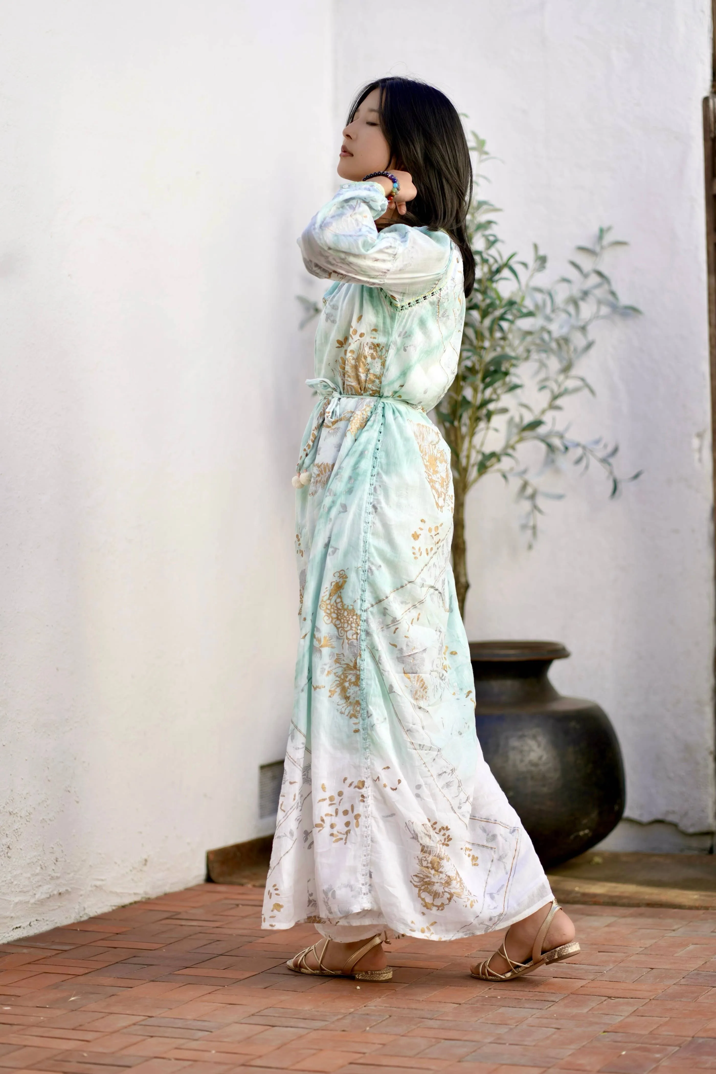 Liezl Dolma Maxi Dress
