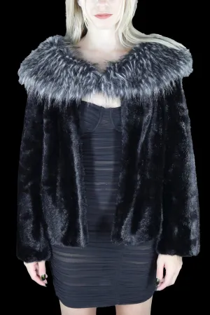 Nine West Faux Fur Jacket - Medium