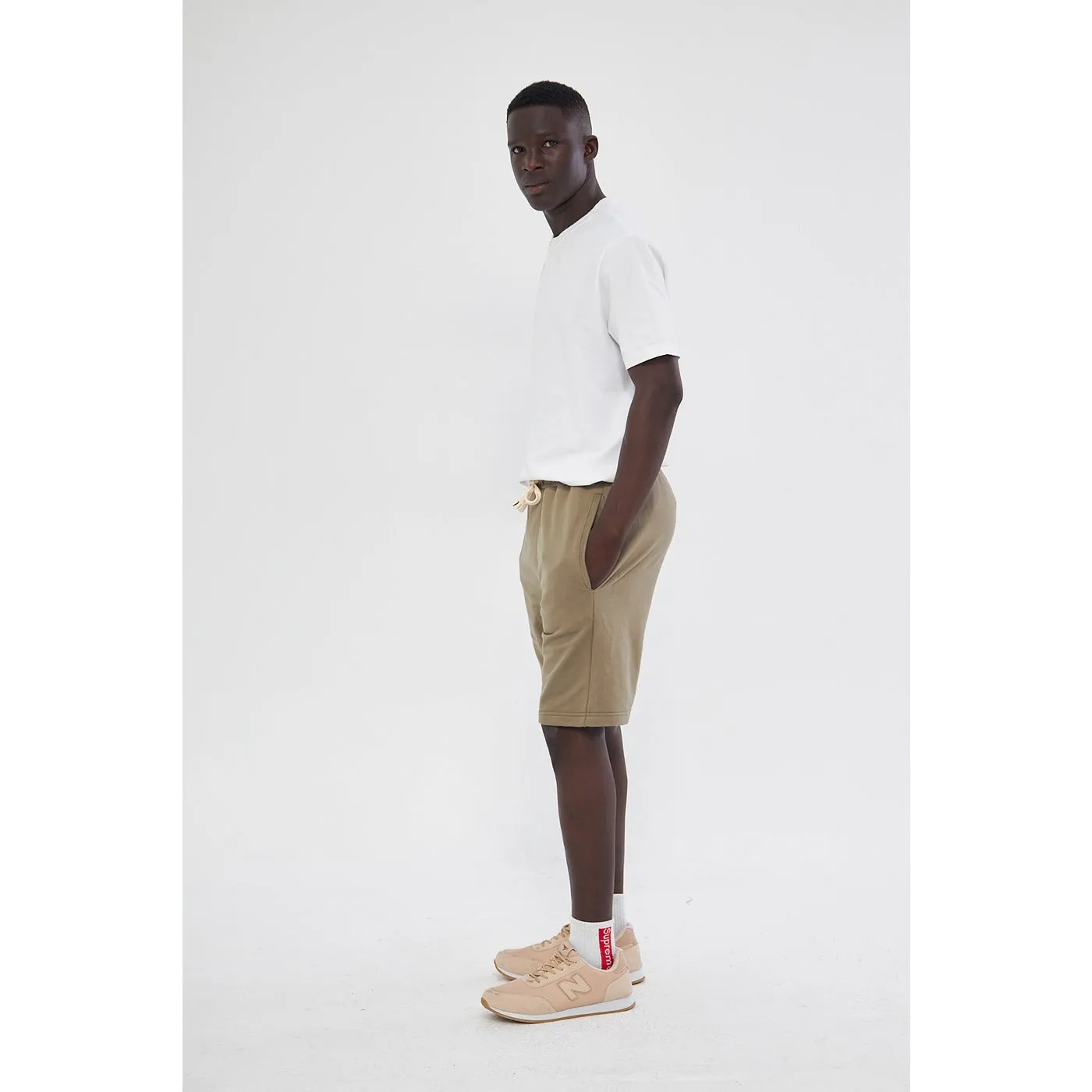 Olive Relaxed Fit Shorts