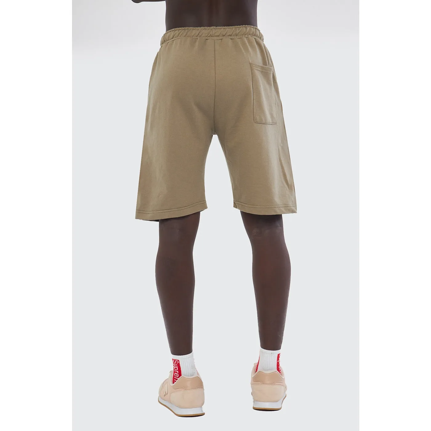 Olive Relaxed Fit Shorts