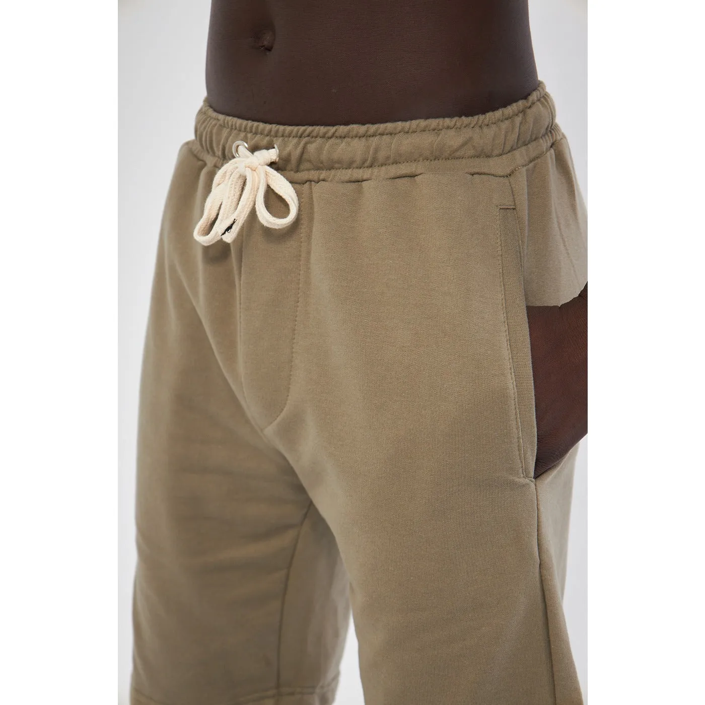 Olive Relaxed Fit Shorts