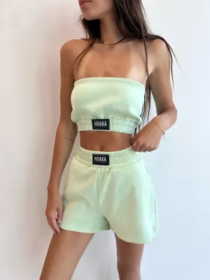 Pistachio Comfy Tube Top - Final Sale