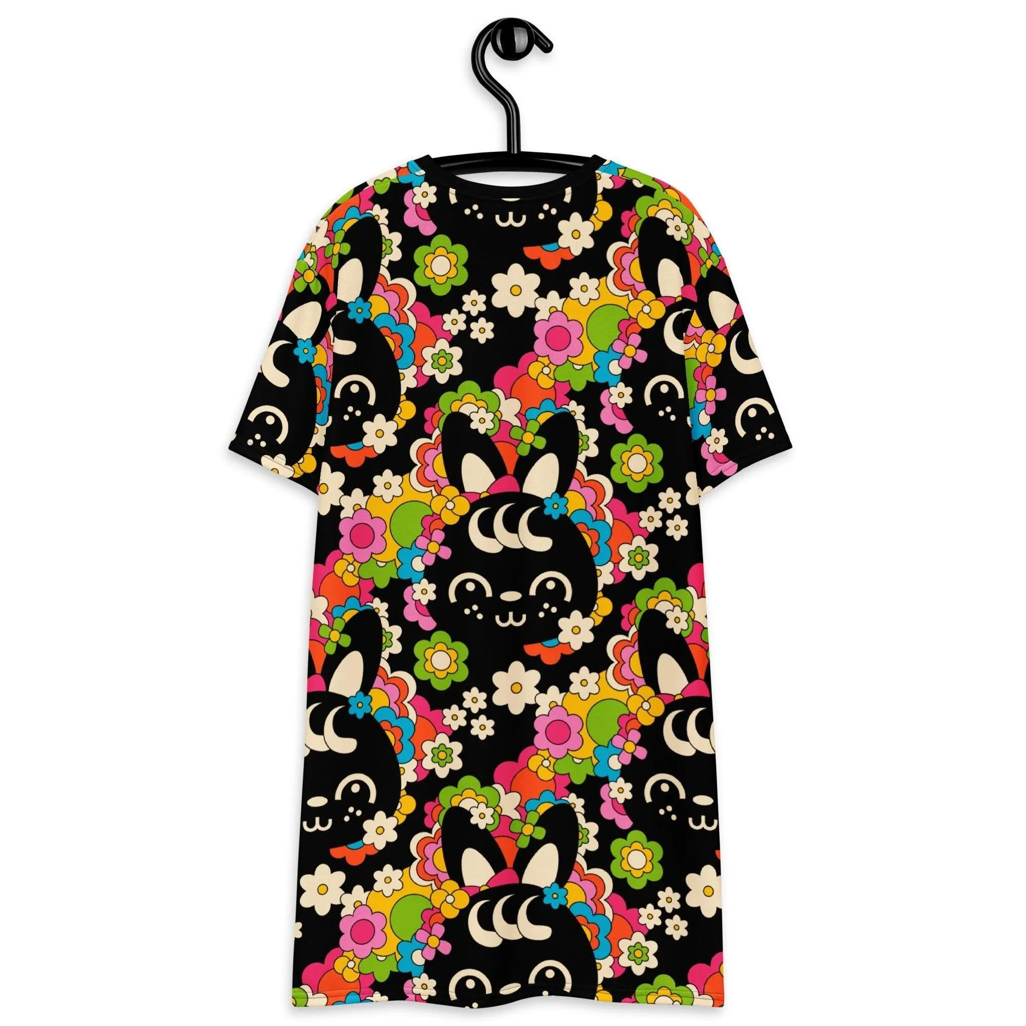 POPBUNNY black - T-shirt dress