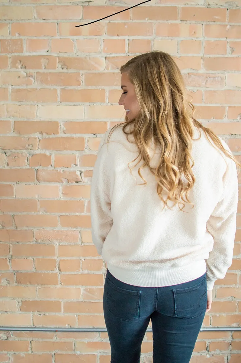Popcorn Sweater | Cream