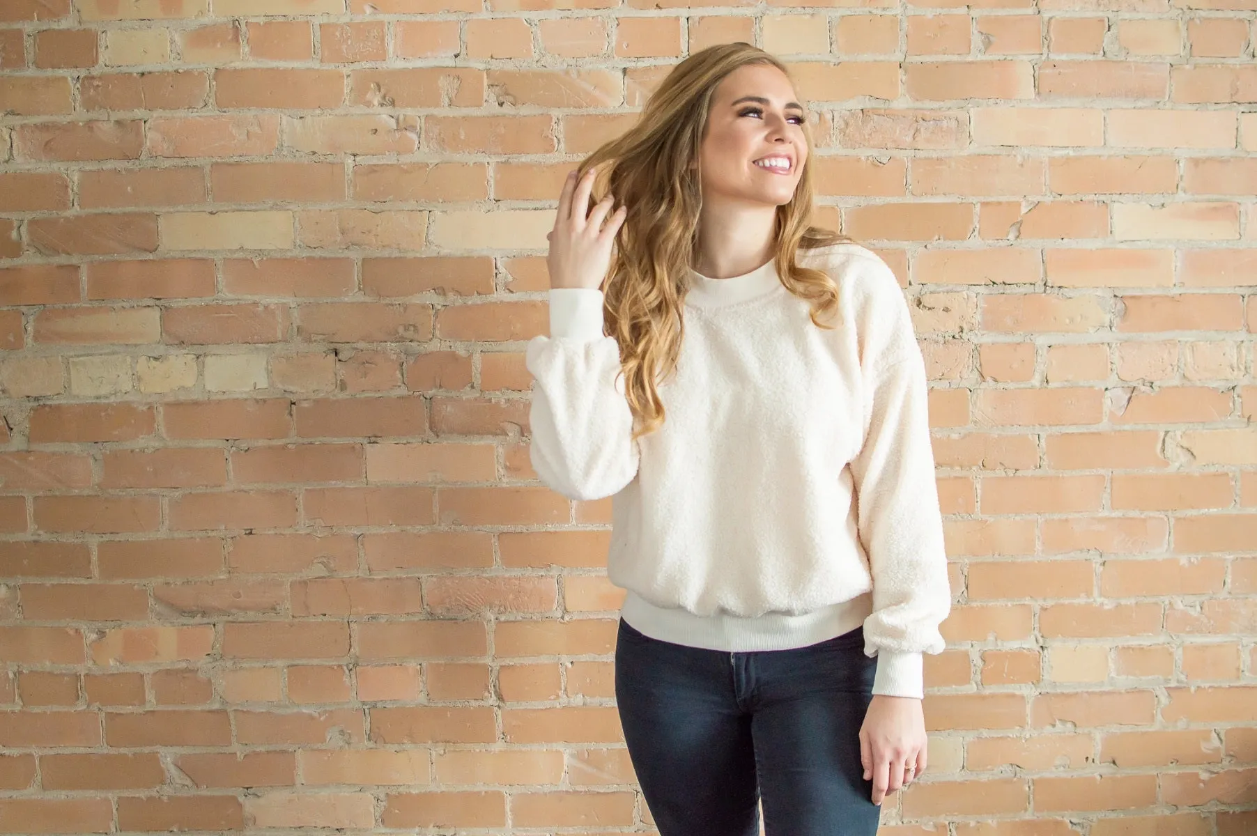 Popcorn Sweater | Cream