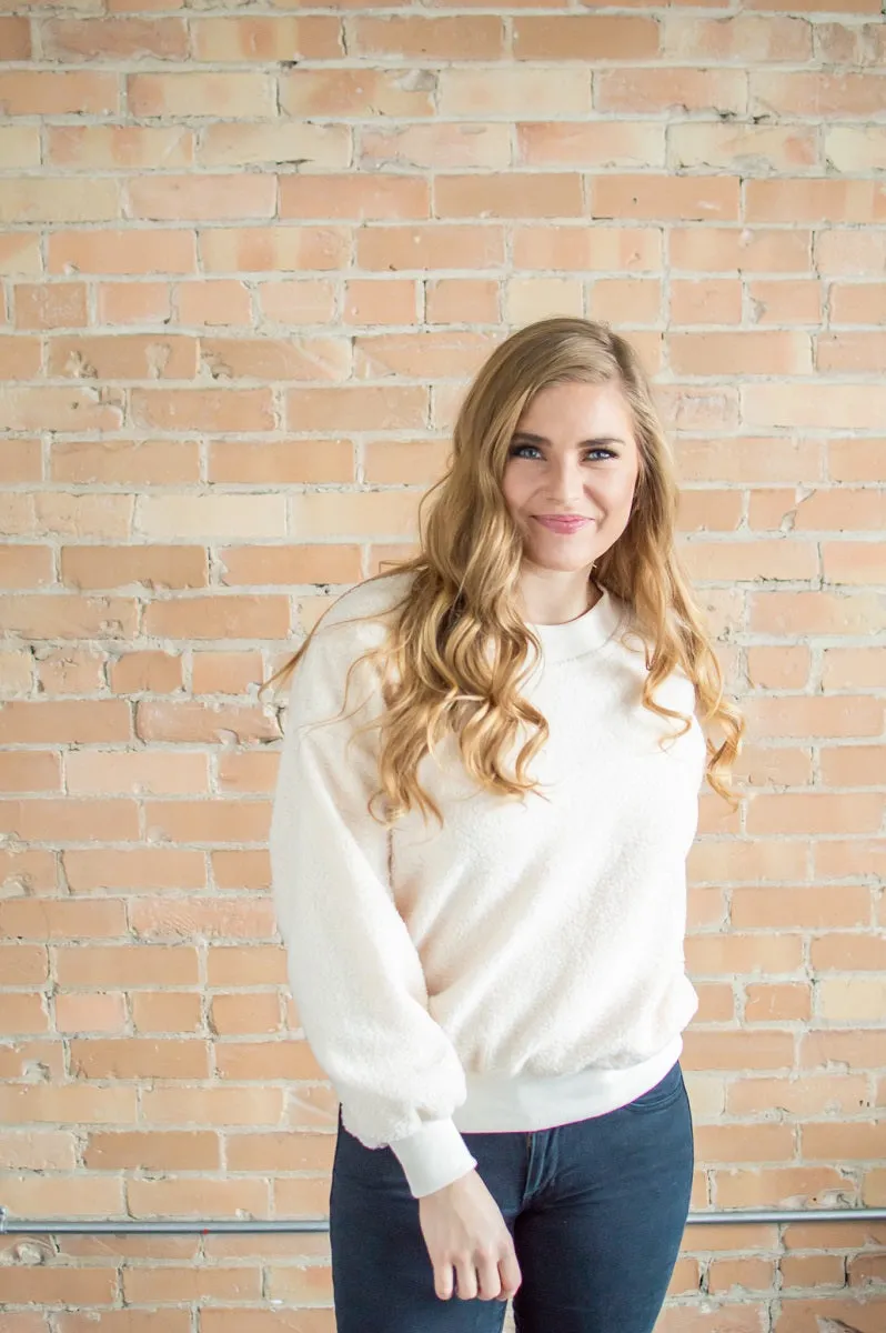 Popcorn Sweater | Cream
