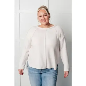 Simply Soft Sweater in Sand Beige