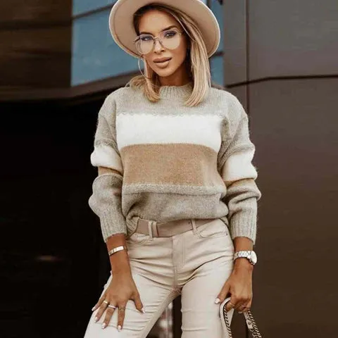 Soft Plush Knitted Sweater