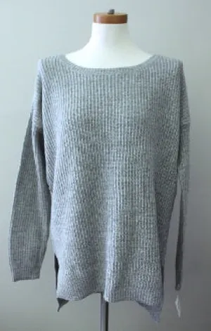 Soft Summer Gray Marl Sweater