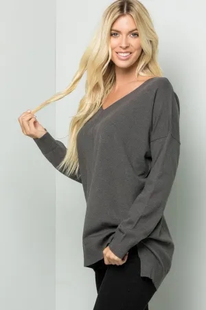 Super Soft V Neck Sweater