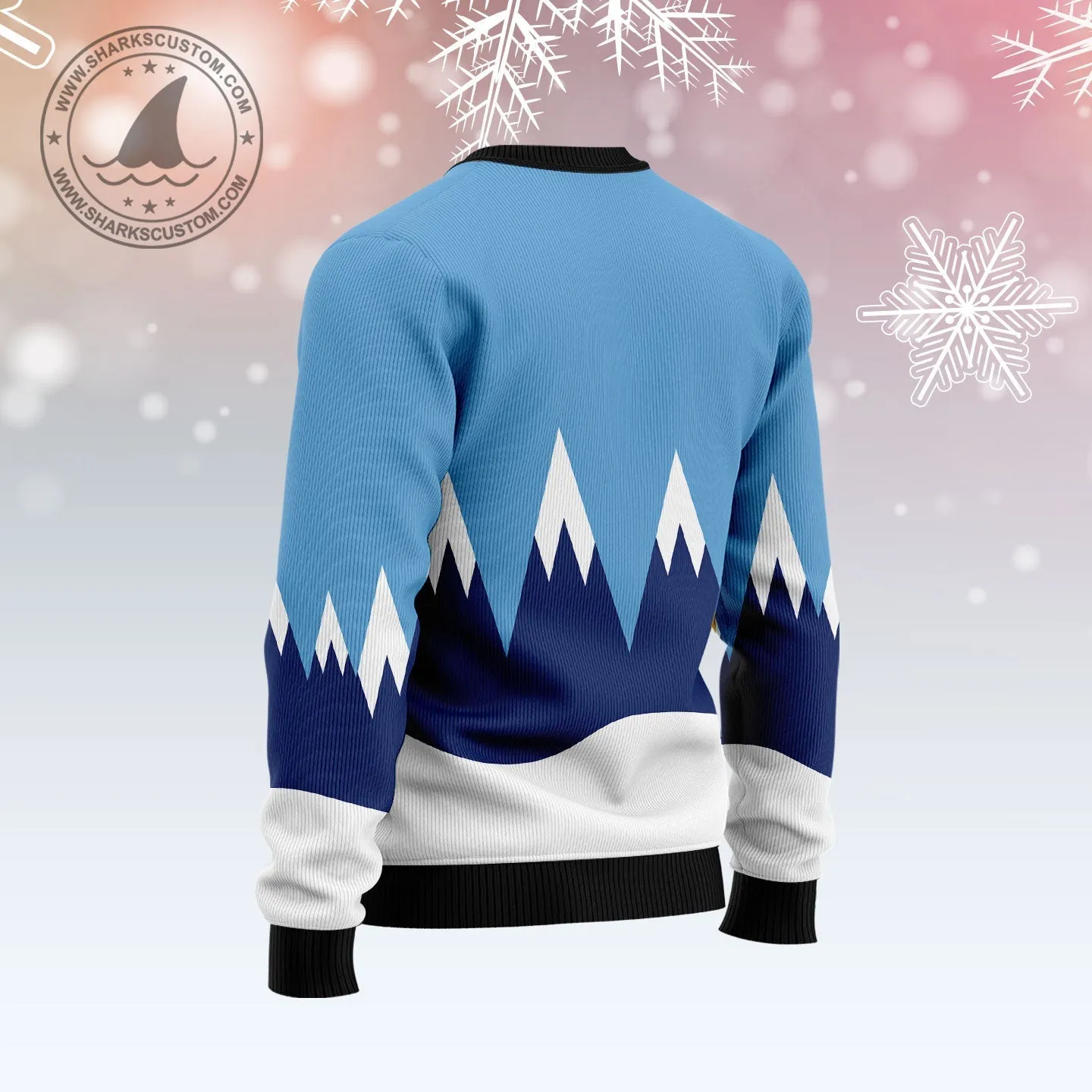 Ugly Sweater JulesRoche All-Over-Print Cozy Winter Top