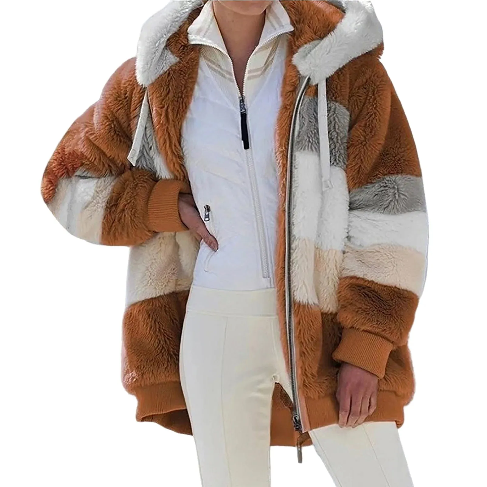 Ultimate Warm Hooded Coat with Drawstring Detail - Your Go-To Choice for Staying Cozy and Stylish in All Seasons