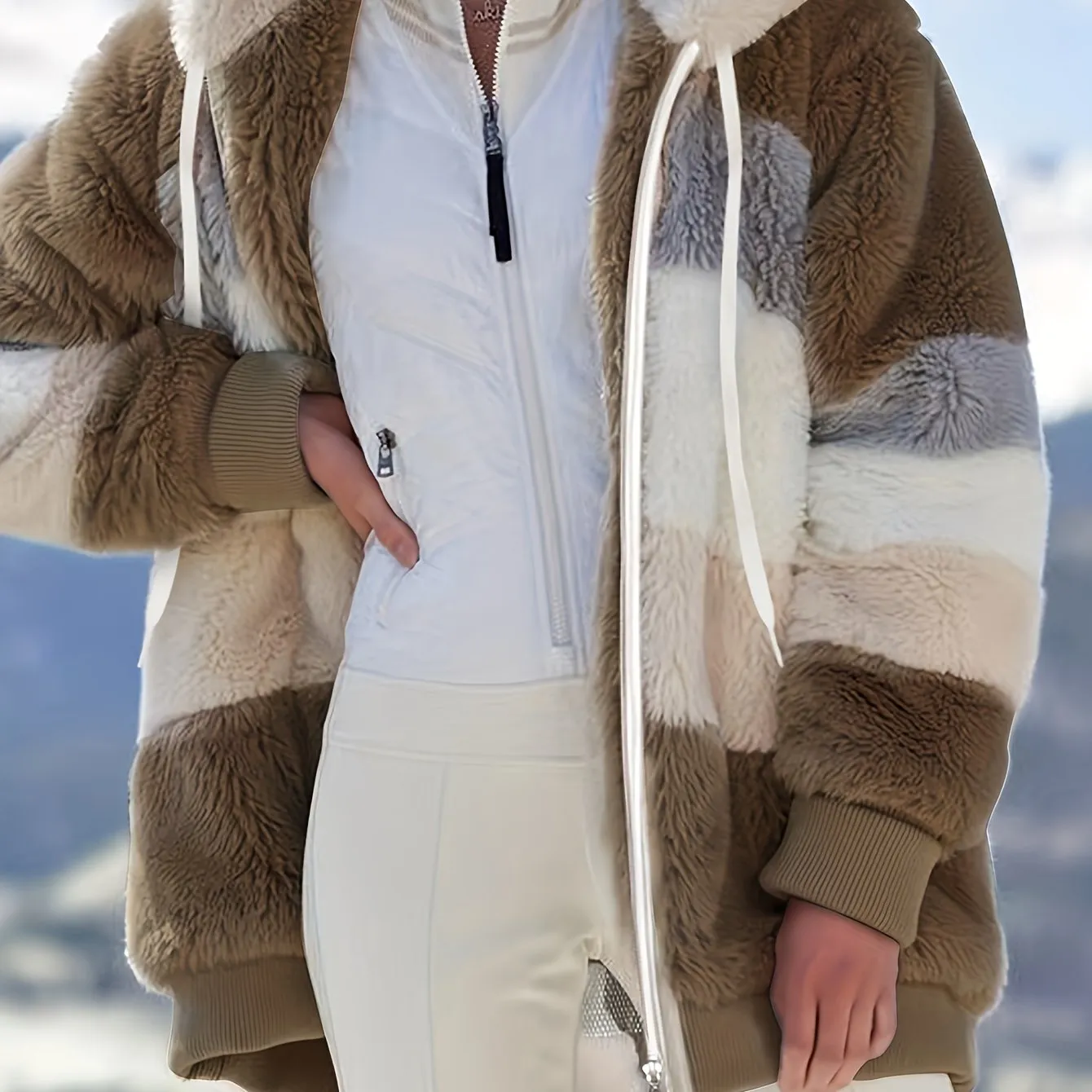 Ultimate Warm Hooded Coat with Drawstring Detail - Your Go-To Choice for Staying Cozy and Stylish in All Seasons