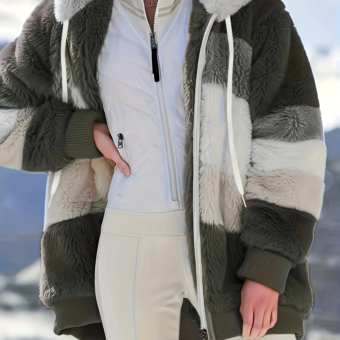 Ultimate Warm Hooded Coat with Drawstring Detail - Your Go-To Choice for Staying Cozy and Stylish in All Seasons