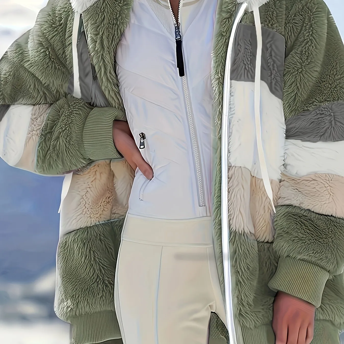Ultimate Warm Hooded Coat with Drawstring Detail - Your Go-To Choice for Staying Cozy and Stylish in All Seasons