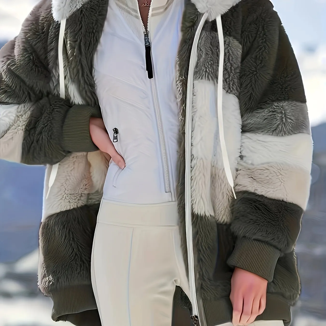 Ultimate Warm Hooded Coat with Drawstring Detail - Your Go-To Choice for Staying Cozy and Stylish in All Seasons