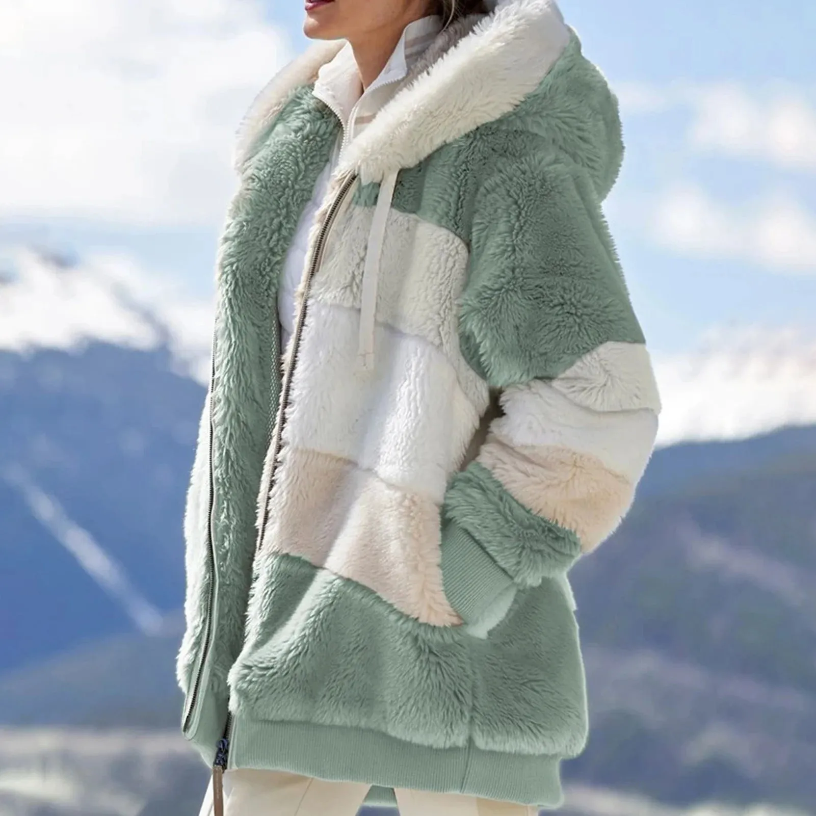 Ultimate Warm Hooded Coat with Drawstring Detail - Your Go-To Choice for Staying Cozy and Stylish in All Seasons