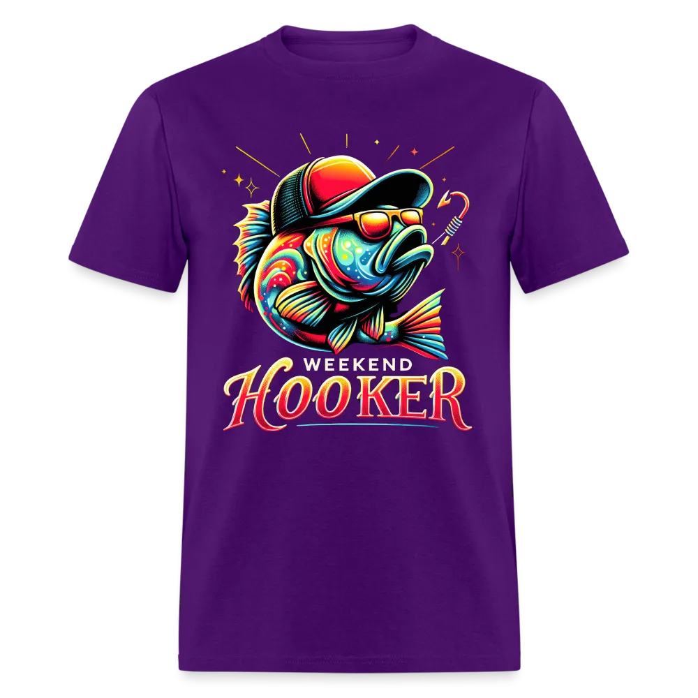 Weekend Hooker Fishing T-Shirt