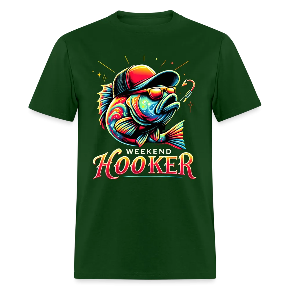 Weekend Hooker Fishing T-Shirt
